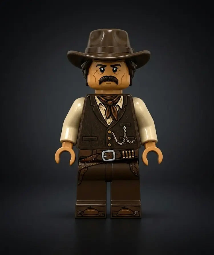 Custom Brick-Style Figure From Your Photo